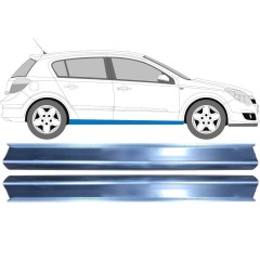 Prag za Opel Astra H 2003-2014 / Levo = Desno (simetrično) / Komplet 9483