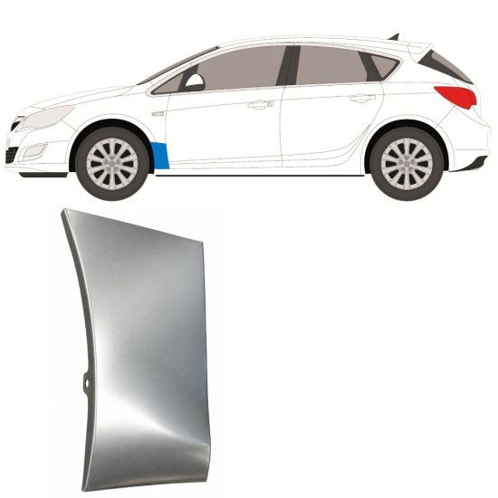 Popravni panel prednjega blatnika za Opel Astra J 2009-2015 / Leva 17166
