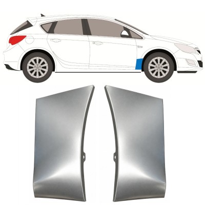 Popravni panel prednjega blatnika za Opel Astra J 2009-2015 / Levo+Desno / Komplet 17167