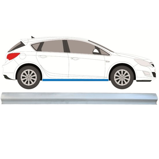 Prag za Opel Astra J 2009-2015 / Levo = Desno (simetrično) 15220