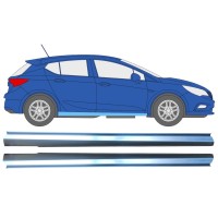 Popravni panel spodnjega praga za Opel Vauxhall Astra K 2015-2022 / Levo+Desno / Komplet 16626