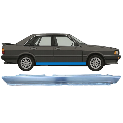 Prag za Audi 80 B2 1978-1986 / Desna 9114