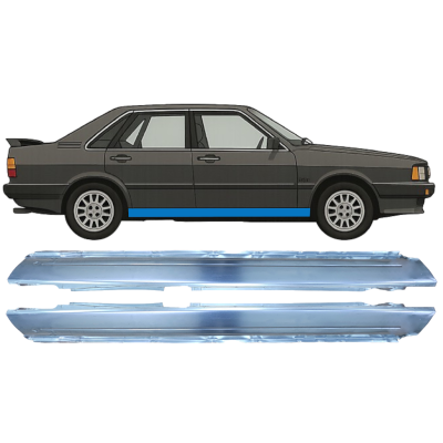 Prag za Audi 80 B2 1978-1986 / Levo+Desno / Komplet 9116