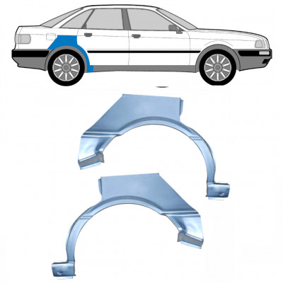 Bok delni za Audi 80 B3 1986-1991 / Levo+Desno / Komplet 6426