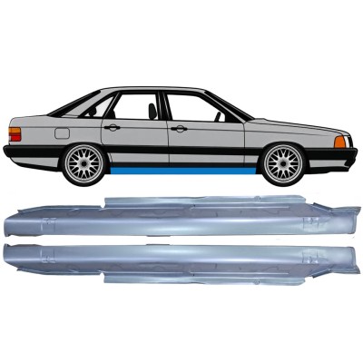 Prag za Audi 100 C3 1982-1990 / Levo+Desno / Komplet 6418