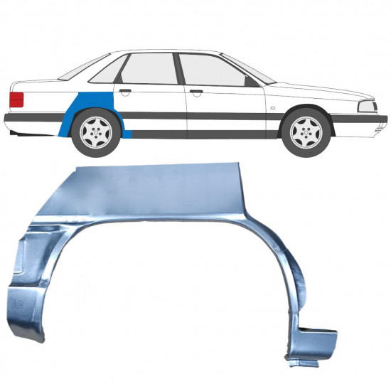 Bok delni za Audi 100 C3 1982-1991 / Desna 7607