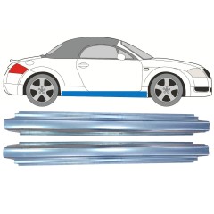 Prag za Audi TT 1998-2006 / Levo = Desno (simetrično) / Komplet 11187