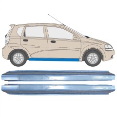 Prag za Chevrolet Aveo 2003-2006 / Levo+Desno / Komplet 10401