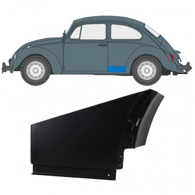 Popravni panel malega zadnjega blatnika za Volkswagen Kaefer 1947-1985 / Leva 12742