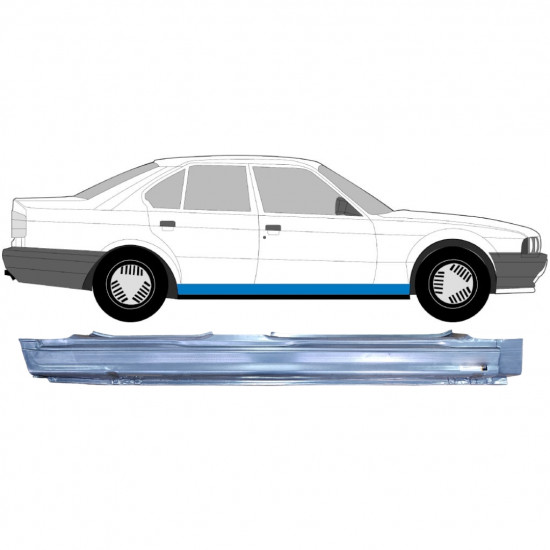 Prag za BMW 5 E34 1987-1996 / Desna 6397