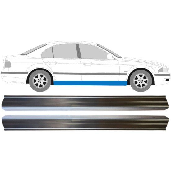 Popravni panel spodnjega praga za BMW 5 E39 1996-2004 / Levo+Desno / Komplet 14966