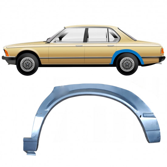 Bok delni za BMW 7 E23 1976-1986 / Leva 7628