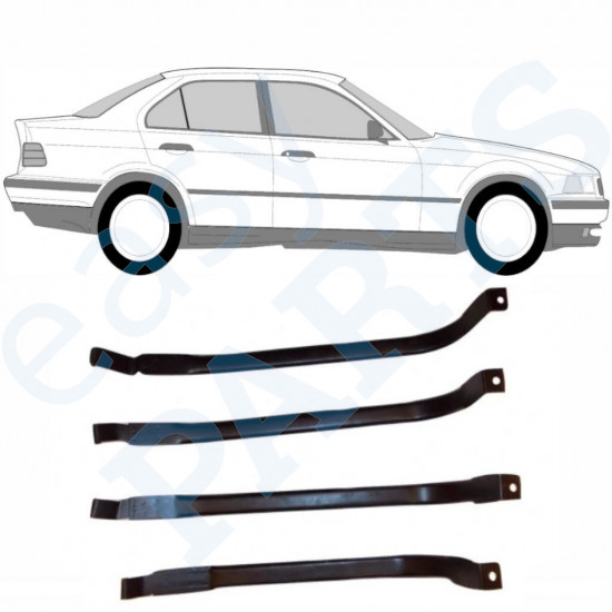 Trakovi za pritrditev rezervoarja goriva za BMW 3 E36 1990-1999 9306