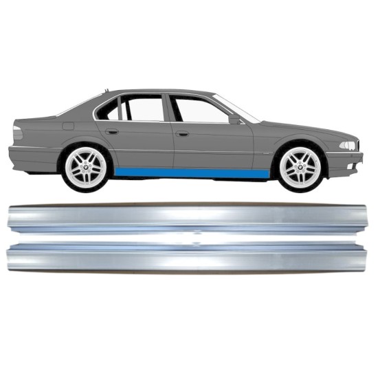 Prag za BMW 7 E38 1994-2001 / Levo+Desno / Komplet 14834