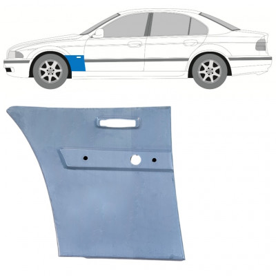 Popravni panel prednjega blatnika za BMW 5 E39 1996-2004 / Leva 8059