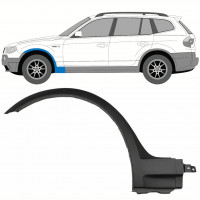 Sprednji blatnik zaščita za BMW X3 2003-2010 / Leva 8342