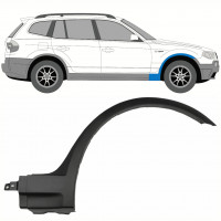 Sprednji blatnik zaščita za BMW X3 2003-2010 / Desna 8341