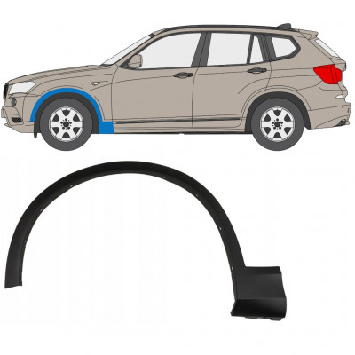 Sprednji blatnik zaščita za BMW X3 2010-2014 / Leva 7649