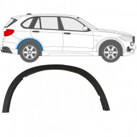 Obloga stranskega dela zadnjega blatnika za BMW X5 2013-2019 / Desna 7654