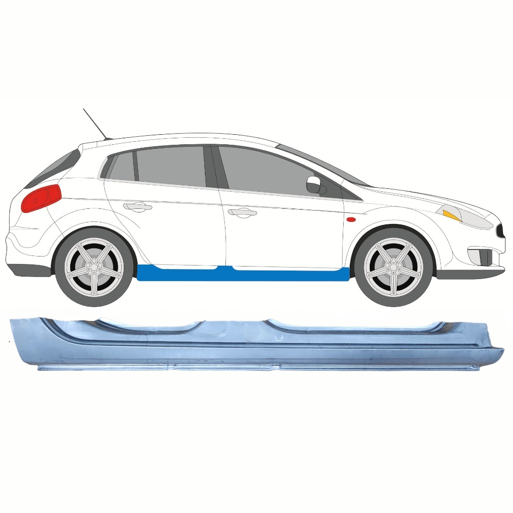 Prag Za Fiat Bravo Ii 2007-2014 / Desna 10224