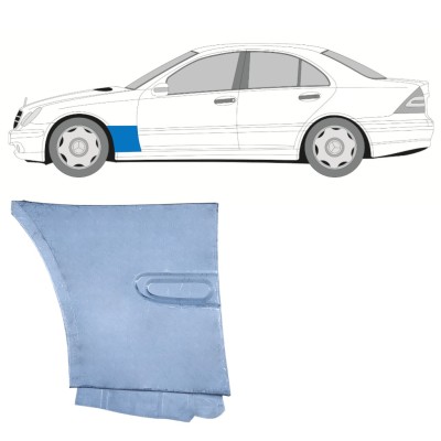 Popravni panel prednjega blatnika za Mercedes C-Class W203 2000-2007 / Leva 16030