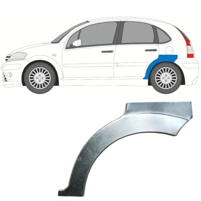 Bok delni za Citroen C3 2002-2010 / Leva 14768