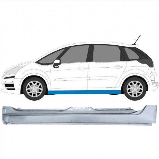 Prag za Citroen C4 Picasso 2006-2013 / Leva 12868