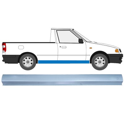 Prag za Volkswagen Caddy 1995-2004 / Levo = Desno (simetrično) / PICKUP 16185