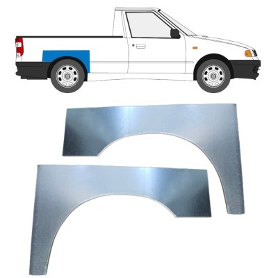 Bok delni za Volkswagen Caddy 1995-2004 / Levo+Desno / PICKUP / Komplet 16330