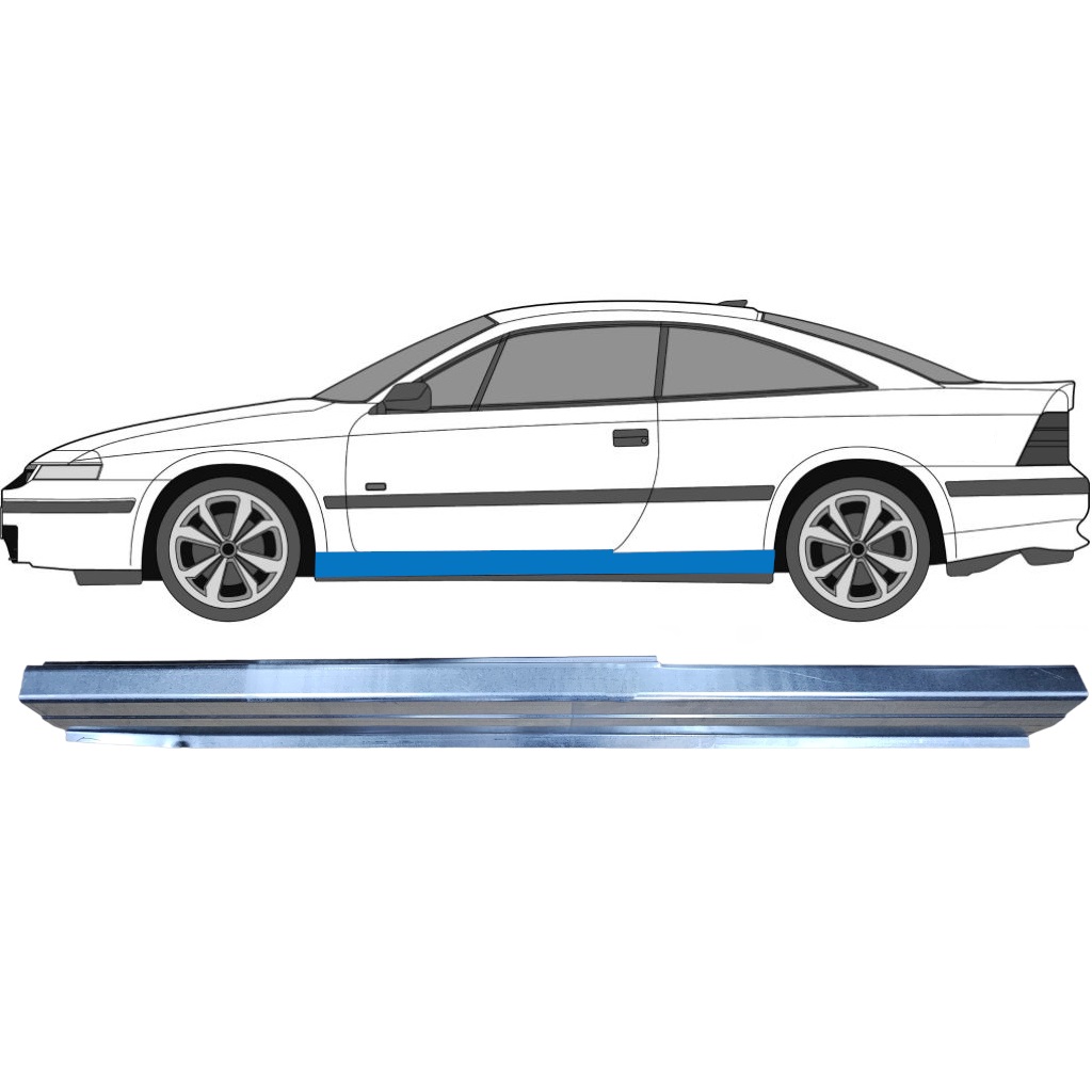 Prag Za Opel Calibra 1990-1997 / Leva 6353