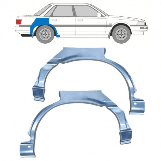 Bok delni za Toyota Camry 1986-1991 / Levo+Desno / Komplet 10996