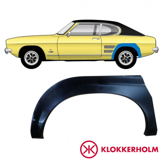 Bok delni za Ford Capri 1968-1974 / Leva 11001