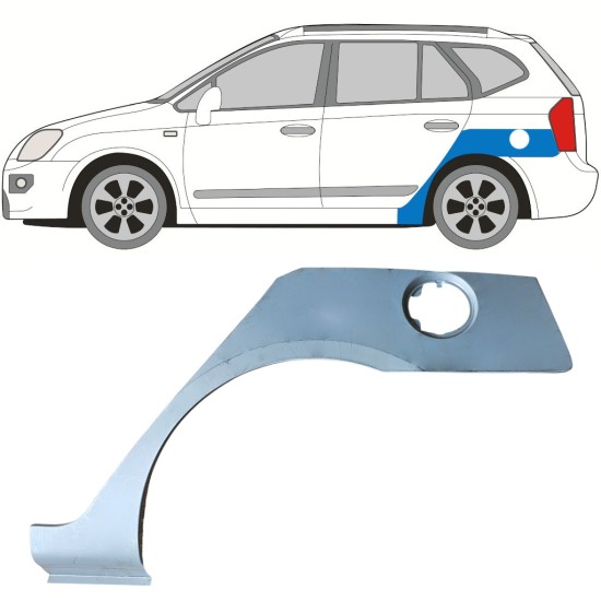 Bok delni za Kia Carens 2006-2013 / Leva 16816