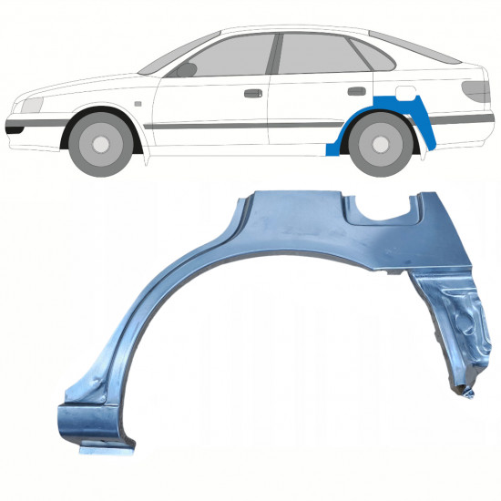 Bok delni za Toyota Carina E 1992-1997 / Leva 8675