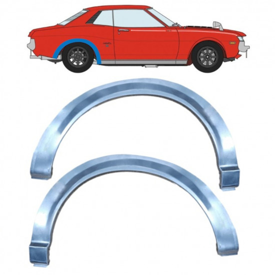 Bok delni za Toyota Celica 1971-1978 / Levo+Desno / Komplet 11005