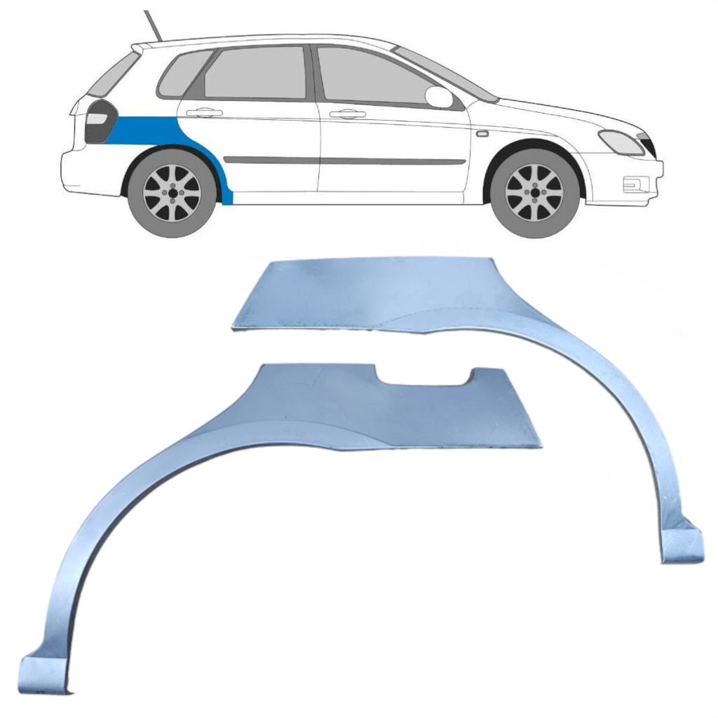Bok Delni Za Kia Cerato 2004-2008 / Levo+Desno / Komplet 10690