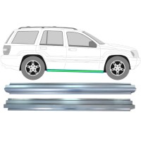 Popravni panel notranjega in zunanjega praga za Jeep Grand Cherokee 1998-2005 / Levo = Desno (simetrično) / Komplet 17005