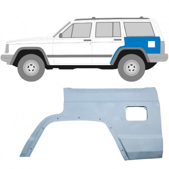 Bok delni za Jeep Cherokee XJ 1984-2001 / Leva 5256