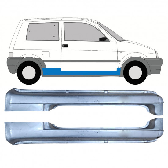 Prag za Fiat Cinquecento 1991-1998 / Komplet 11213