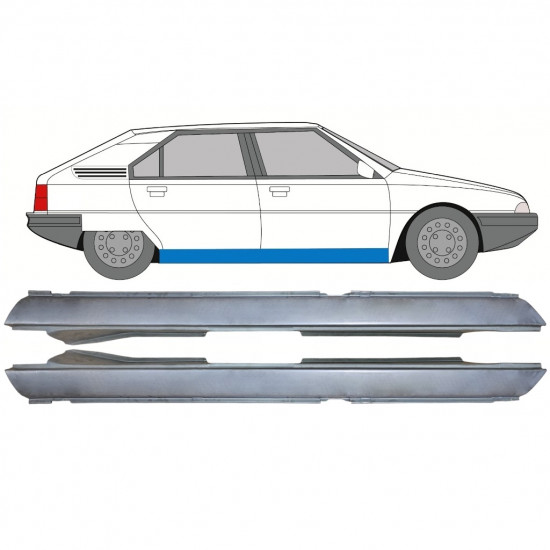 Prag za Citroen BX 1982-1994 / Levo+Desno / Komplet 9818