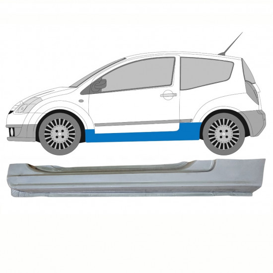 Prag za Citroen C2 2003-2009 / Leva 8610