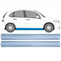 Popravni panel spodnjega praga za Citroen C3 2002-2010 / Levo+Desno / Komplet 16122