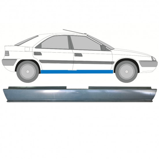 Prag za Citroen Xantia 1993-2001 / Desna 9026