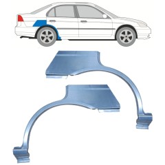 Bok delni za Honda Civic 2001-2005 / Levo+Desno / Komplet 11527