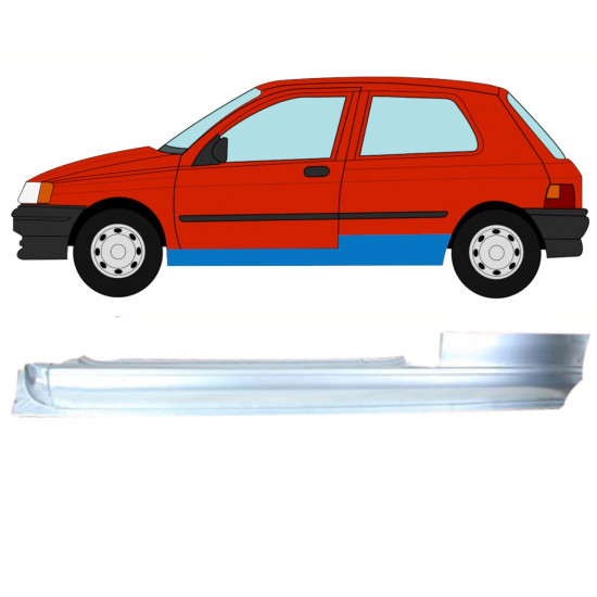 Prag za Renault Clio 1990-1998 / Leva 11010