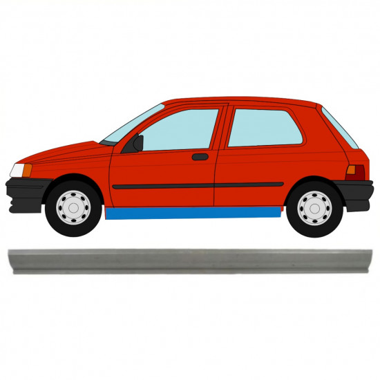 Prag za Renault Clio 1990-1998 / Leva 7685