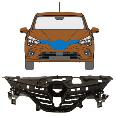 Rešetka za Renault Clio V 2019- 16234