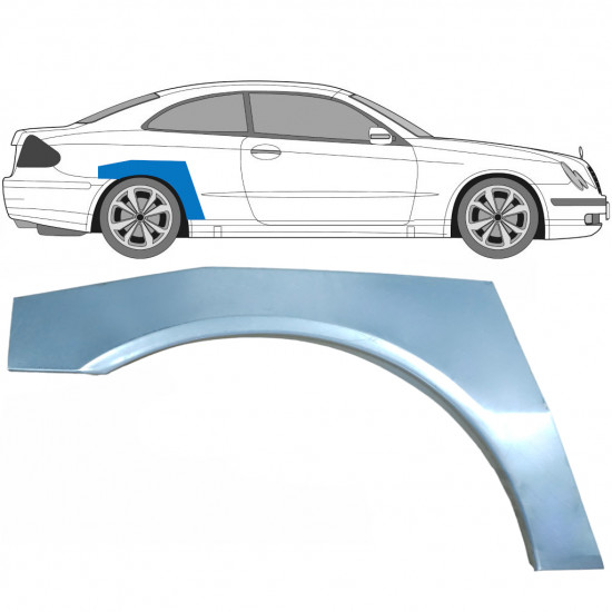 Bok delni za Mercedes CLK 2002-2009 / Desna 5936