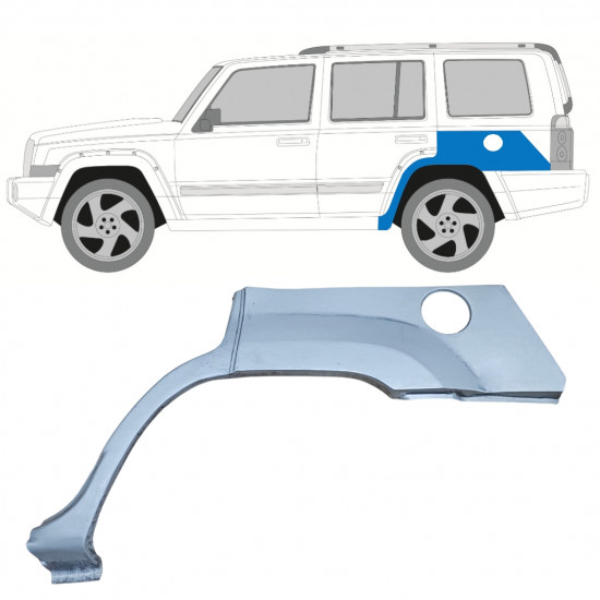 Bok delni za Jeep Commander 2005-2010 / Leva 11891