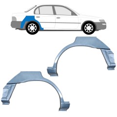 Bok delni za Toyota Corolla E10 1991-1998 / Levo+Desno / SEDAN / Komplet 12660